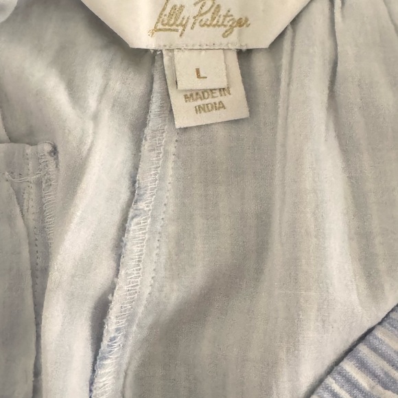 Lilly Pulitzer
BONDI JACARANDA BLUE BEACH DAY SET. Button down/Draw string short - Picture 9 of 14